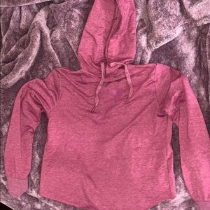 Pink Gymshark hoodie